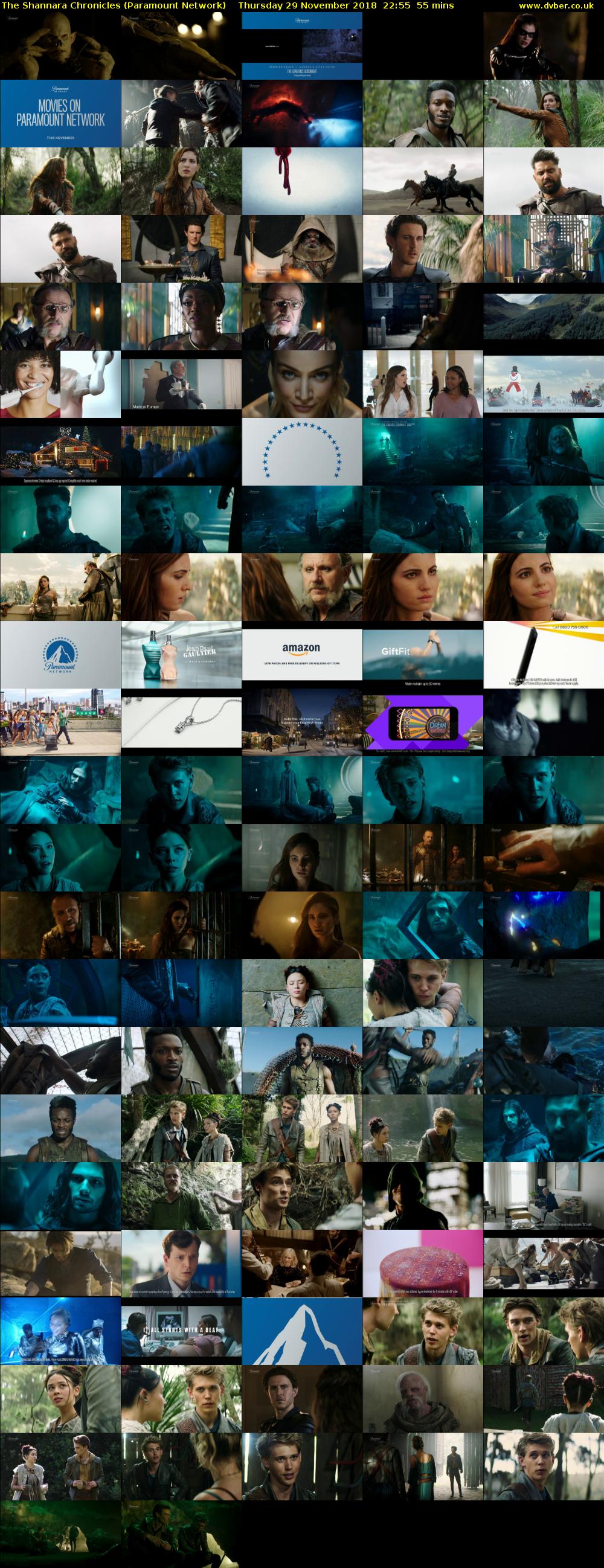 The Shannara Chronicles (Paramount Network) Thursday 29 November 2018 22:55 - 23:50