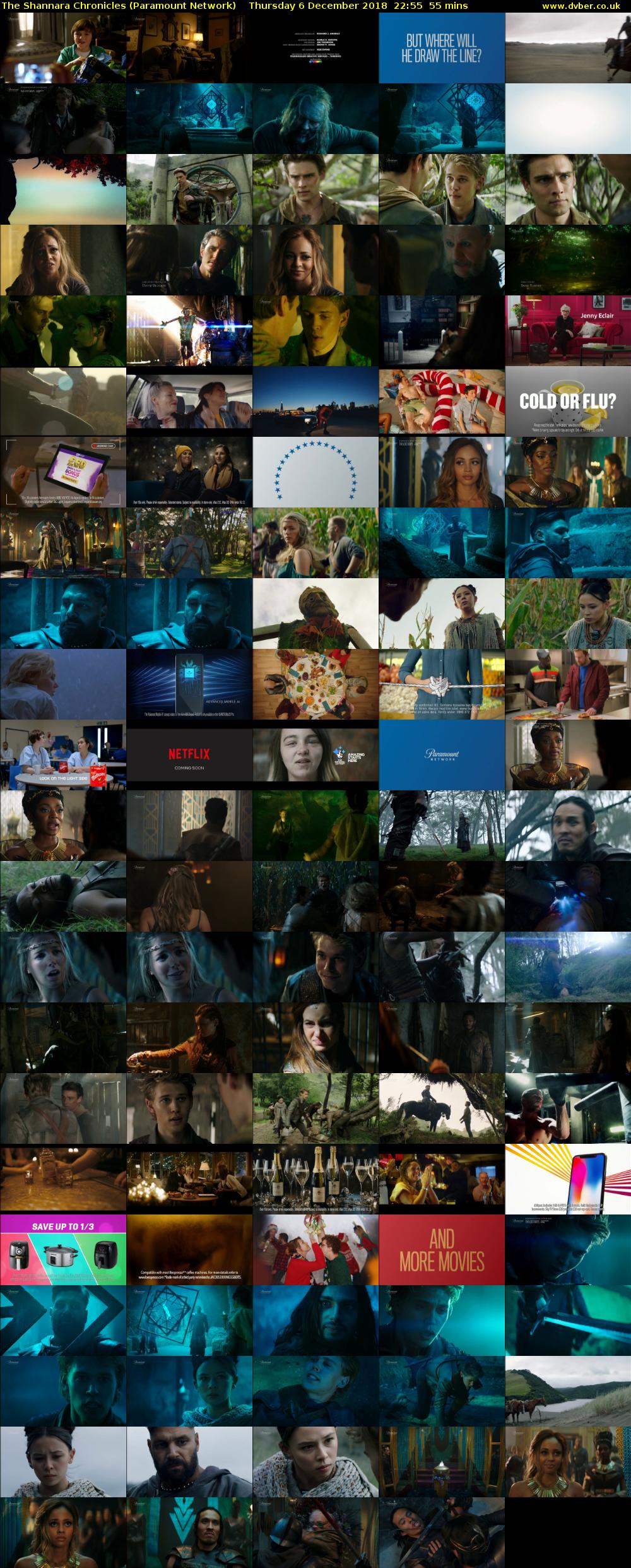 The Shannara Chronicles (Paramount Network) Thursday 6 December 2018 22:55 - 23:50