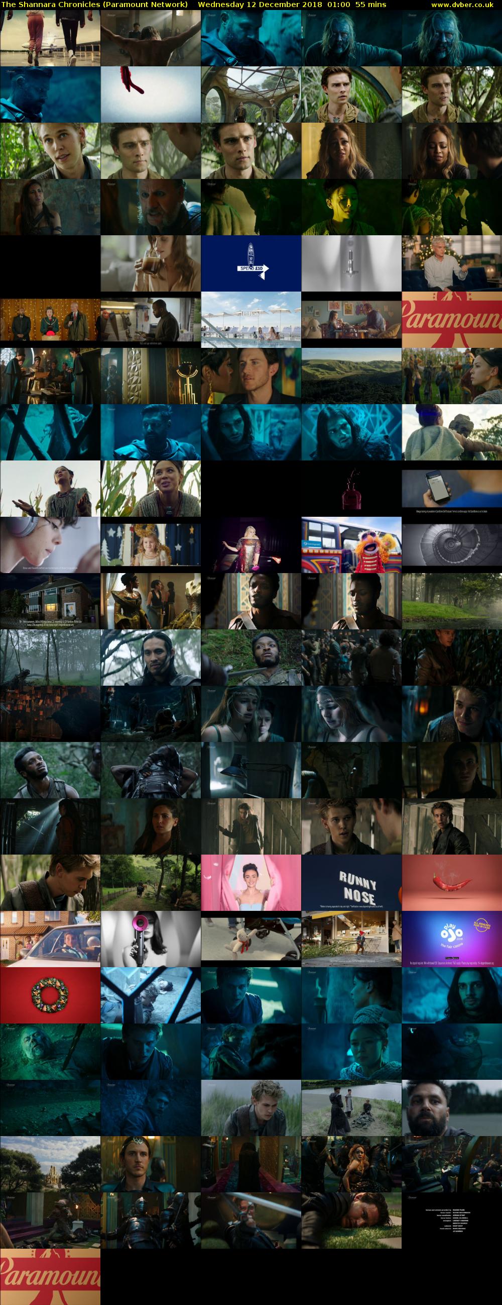 The Shannara Chronicles (Paramount Network) Wednesday 12 December 2018 01:00 - 01:55