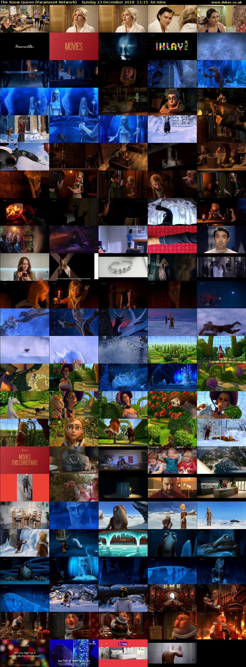 The Snow Queen (Paramount Network) Sunday 23 December 2018 11:15 - 12:15