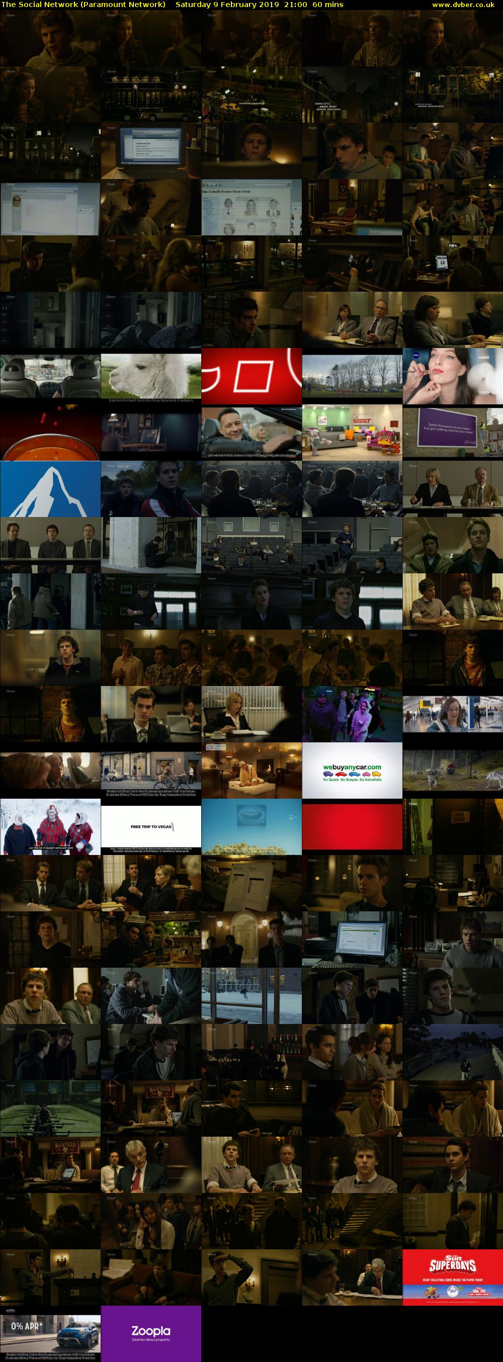 The Social Network (Paramount Network) Saturday 9 February 2019 21:00 - 22:00