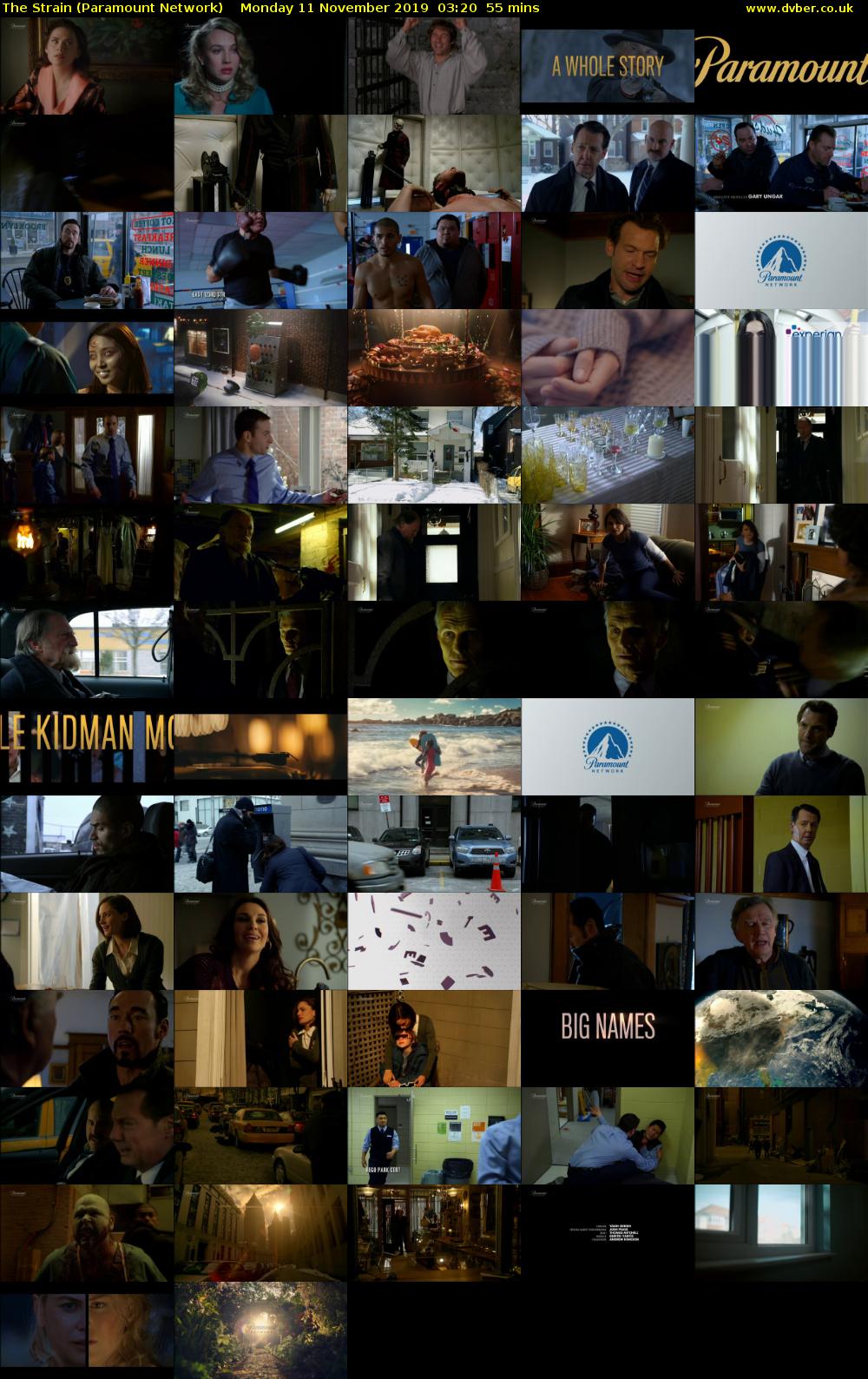 The Strain (Paramount Network) Monday 11 November 2019 03:20 - 04:15
