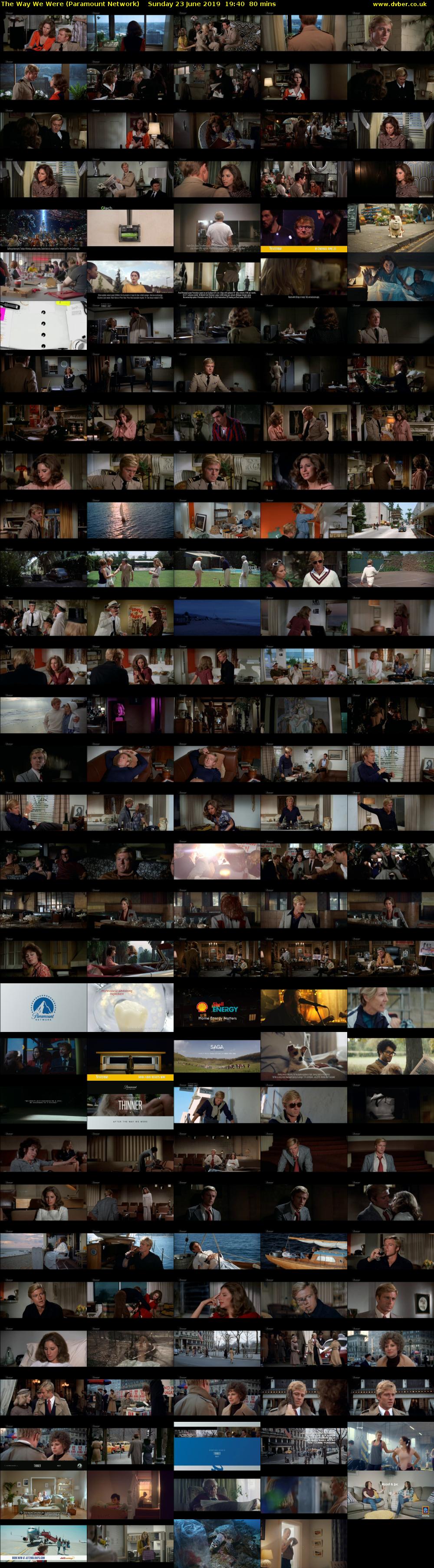 The Way We Were (Paramount Network) Sunday 23 June 2019 19:40 - 21:00