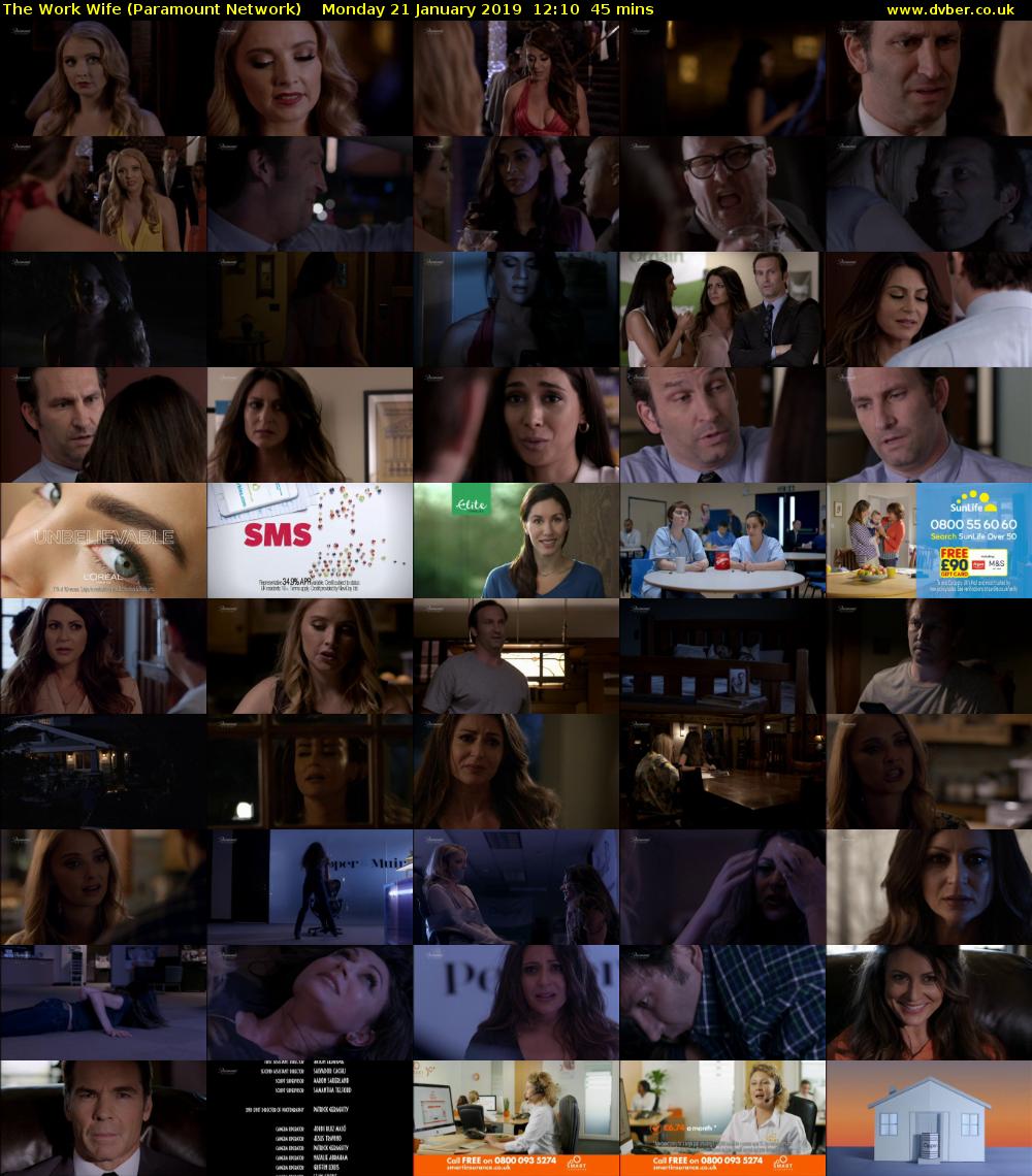 The Work Wife (Paramount Network) Monday 21 January 2019 12:10 - 12:55