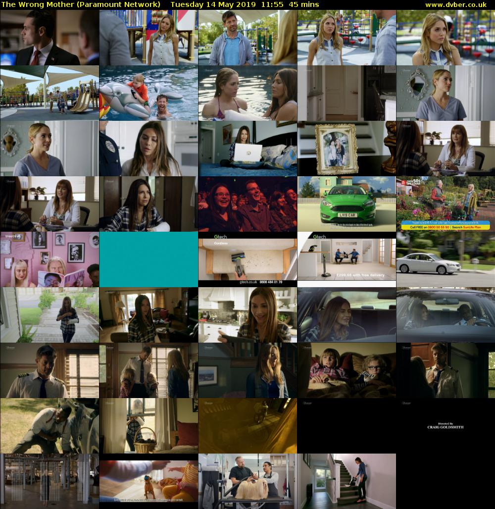 The Wrong Mother (Paramount Network) Tuesday 14 May 2019 11:55 - 12:40
