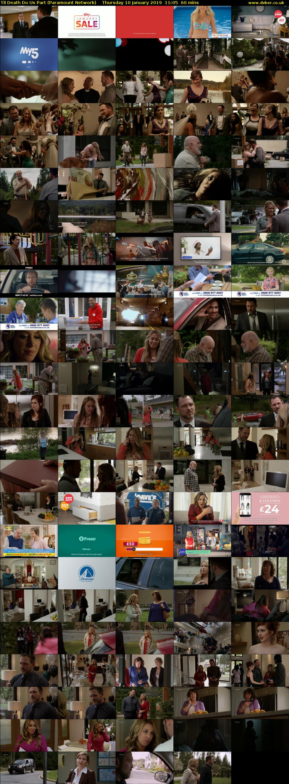 Til Death Do Us Part (Paramount Network) Thursday 10 January 2019 11:05 - 12:05