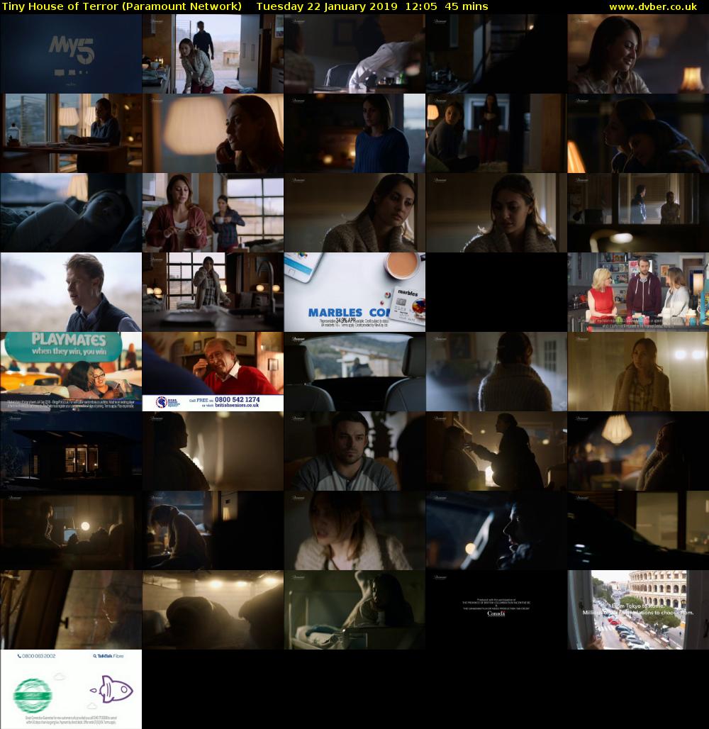 Tiny House of Terror (Paramount Network) Tuesday 22 January 2019 12:05 - 12:50