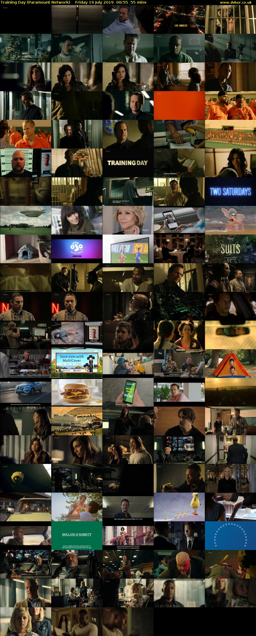 Training Day (Paramount Network) Friday 19 July 2019 00:55 - 01:50