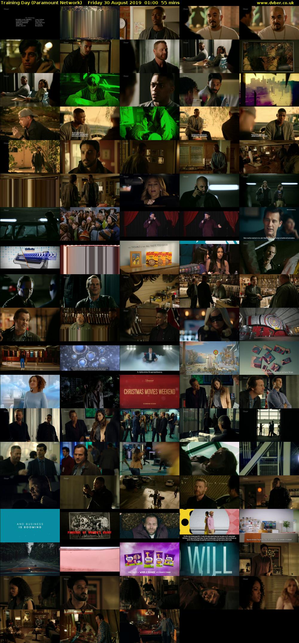 Training Day (Paramount Network) Friday 30 August 2019 01:00 - 01:55