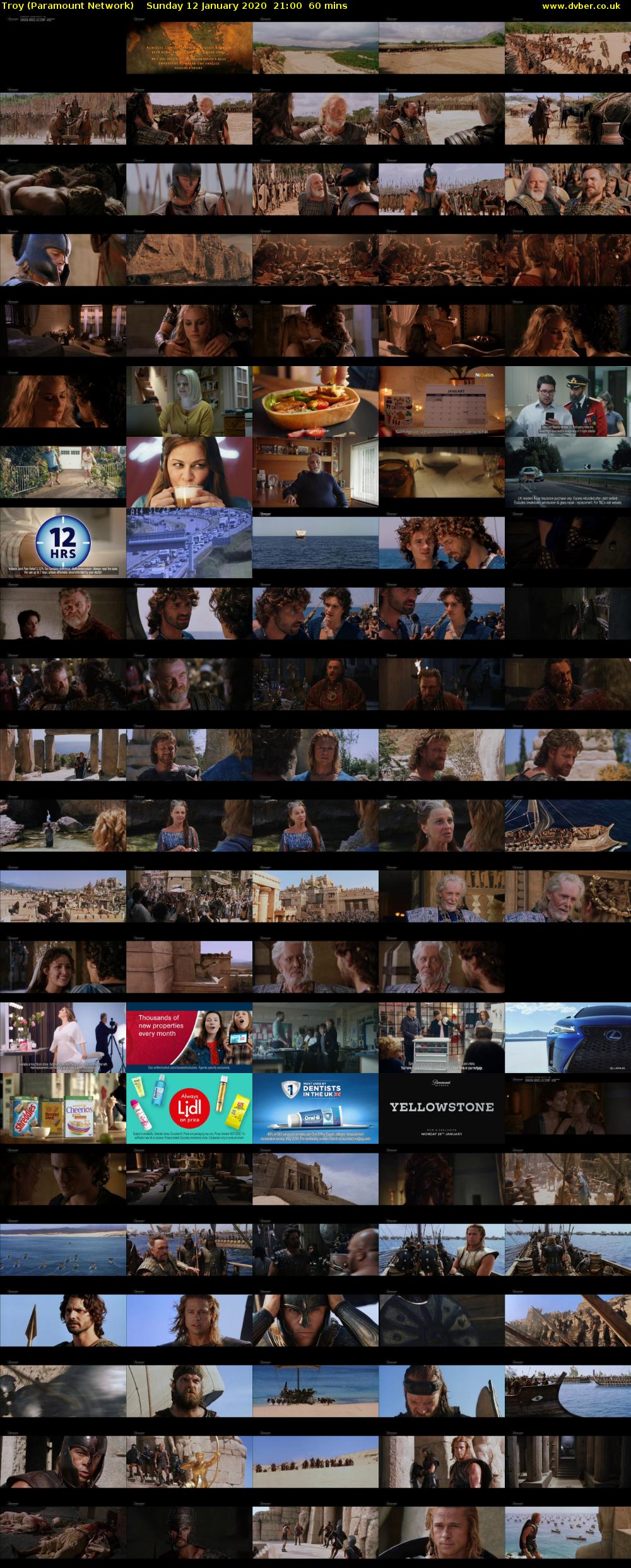 Troy (Paramount Network) Sunday 12 January 2020 21:00 - 22:00