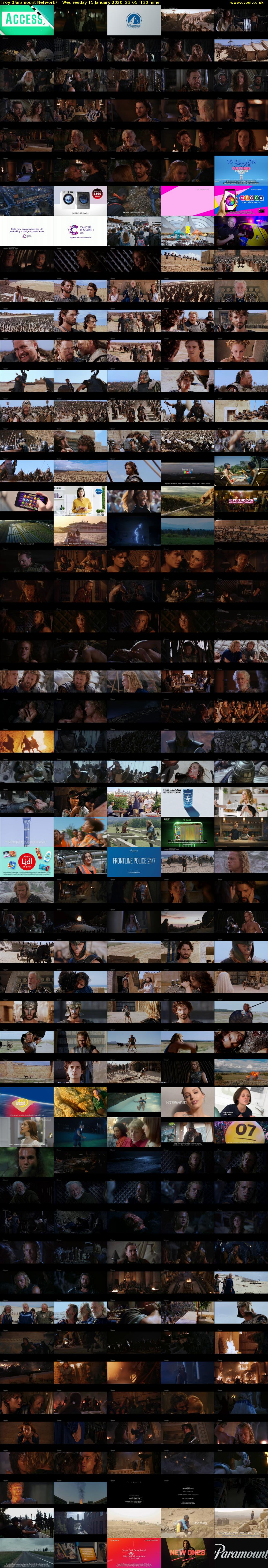 Troy (Paramount Network) Wednesday 15 January 2020 23:05 - 01:15