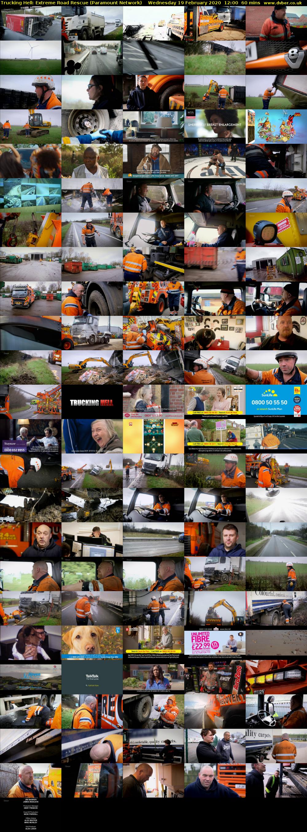Trucking Hell: Extreme Road Rescue (Paramount Network) Wednesday 19 February 2020 12:00 - 13:00