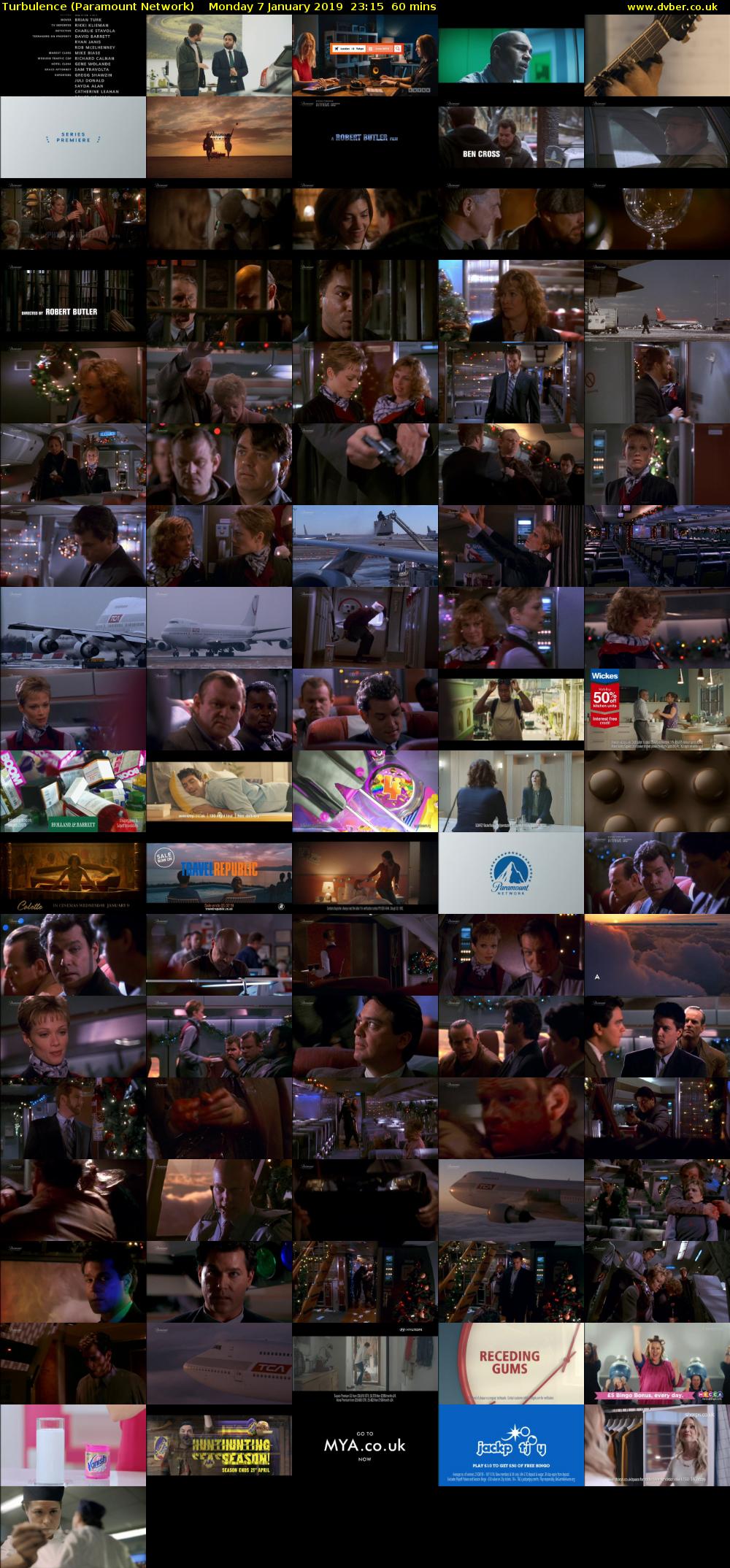 Turbulence (Paramount Network) Monday 7 January 2019 23:15 - 00:15