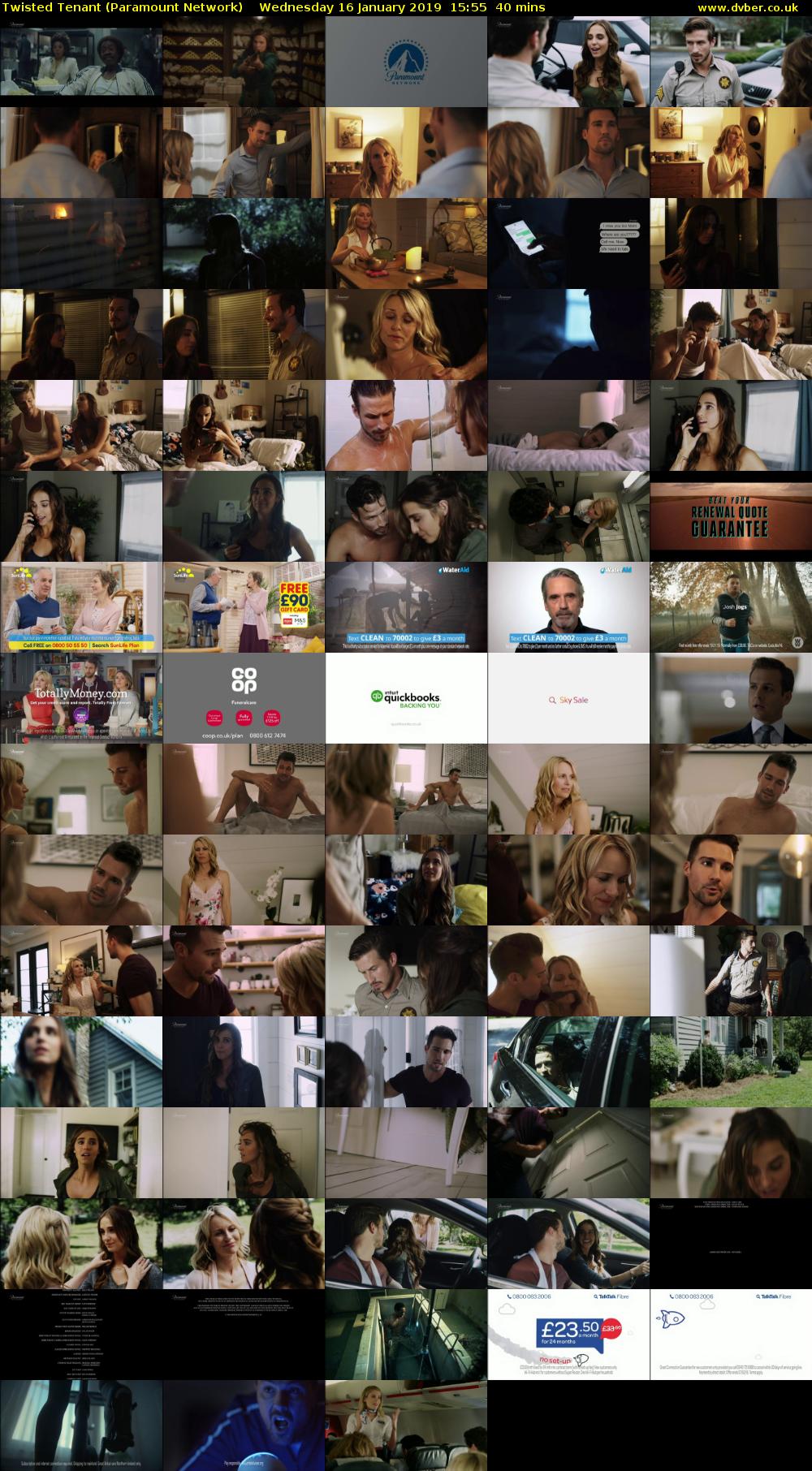 Twisted Tenant (Paramount Network) Wednesday 16 January 2019 15:55 - 16:35