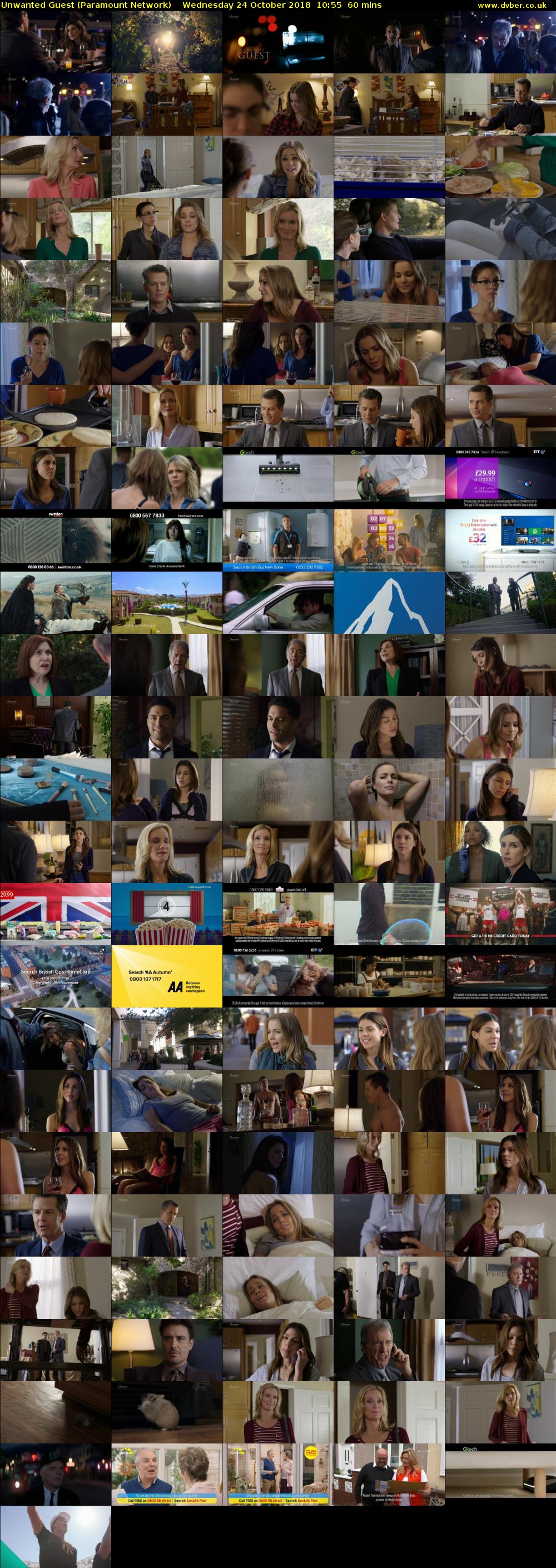 Unwanted Guest (Paramount Network) Wednesday 24 October 2018 10:55 - 11:55