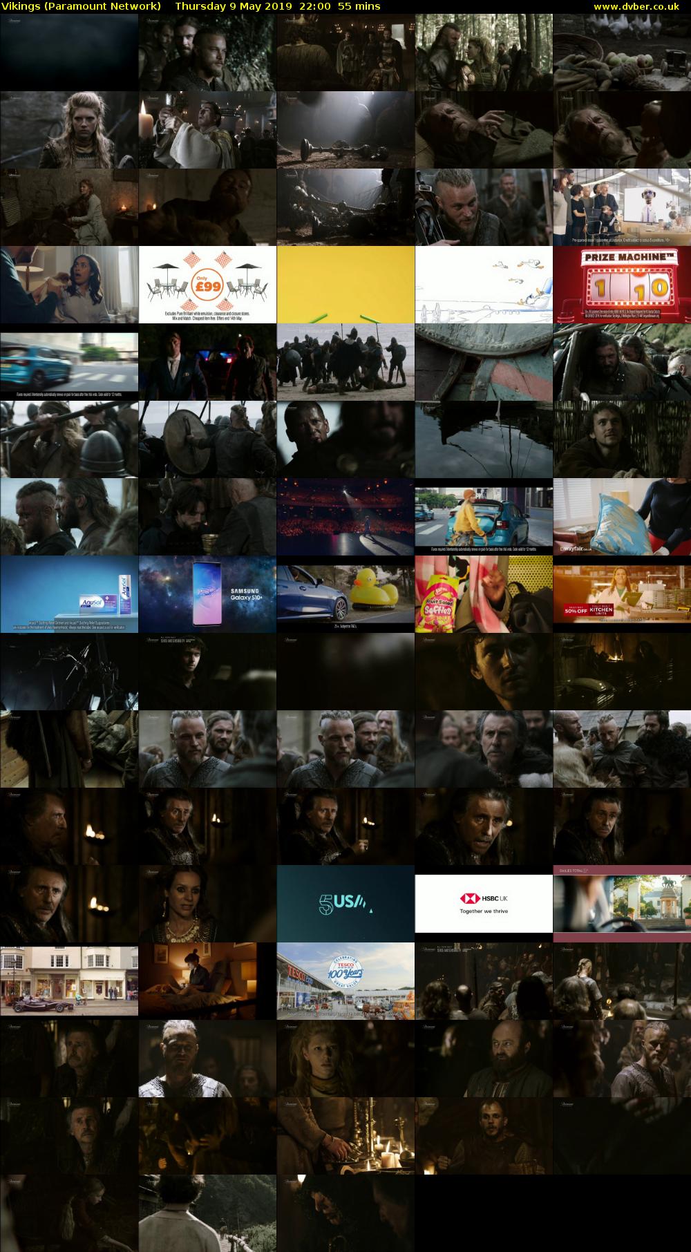 Vikings (Paramount Network) Thursday 9 May 2019 22:00 - 22:55