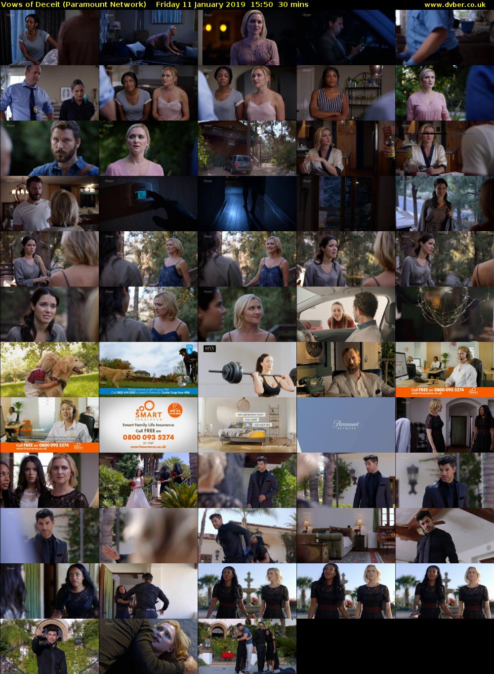 Vows of Deceit (Paramount Network) Friday 11 January 2019 15:50 - 16:20