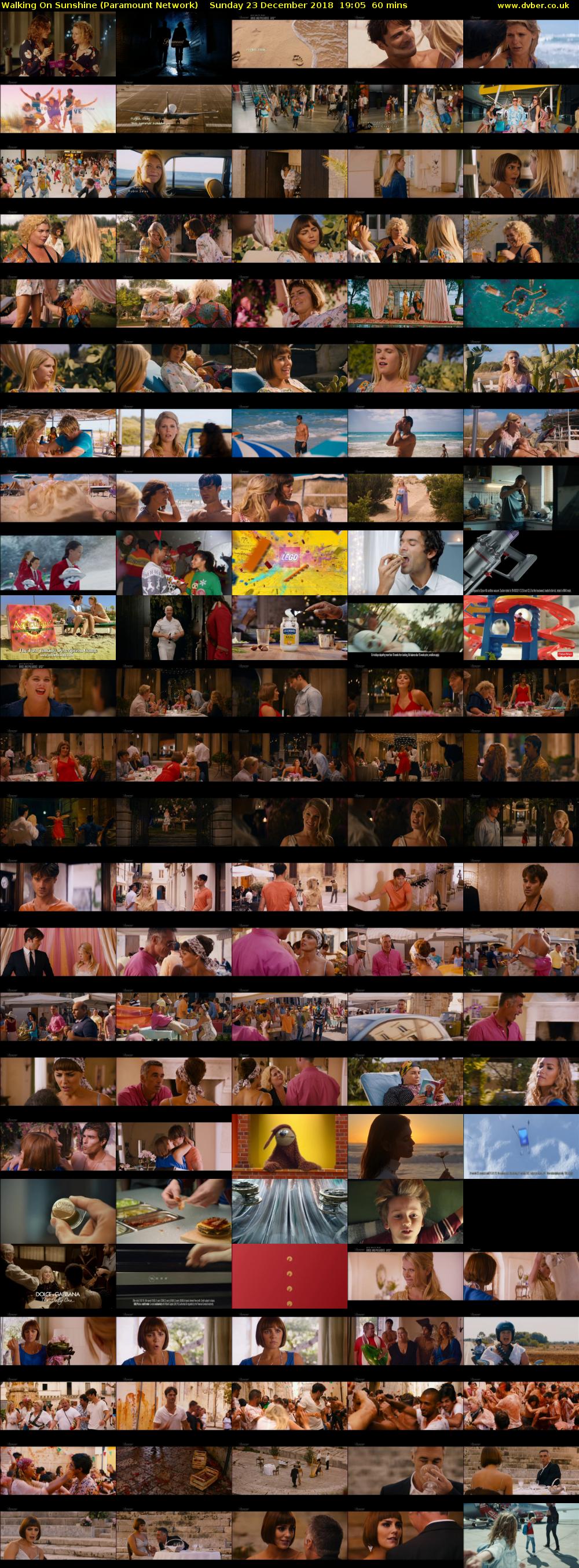 Walking On Sunshine (Paramount Network) Sunday 23 December 2018 19:05 - 20:05