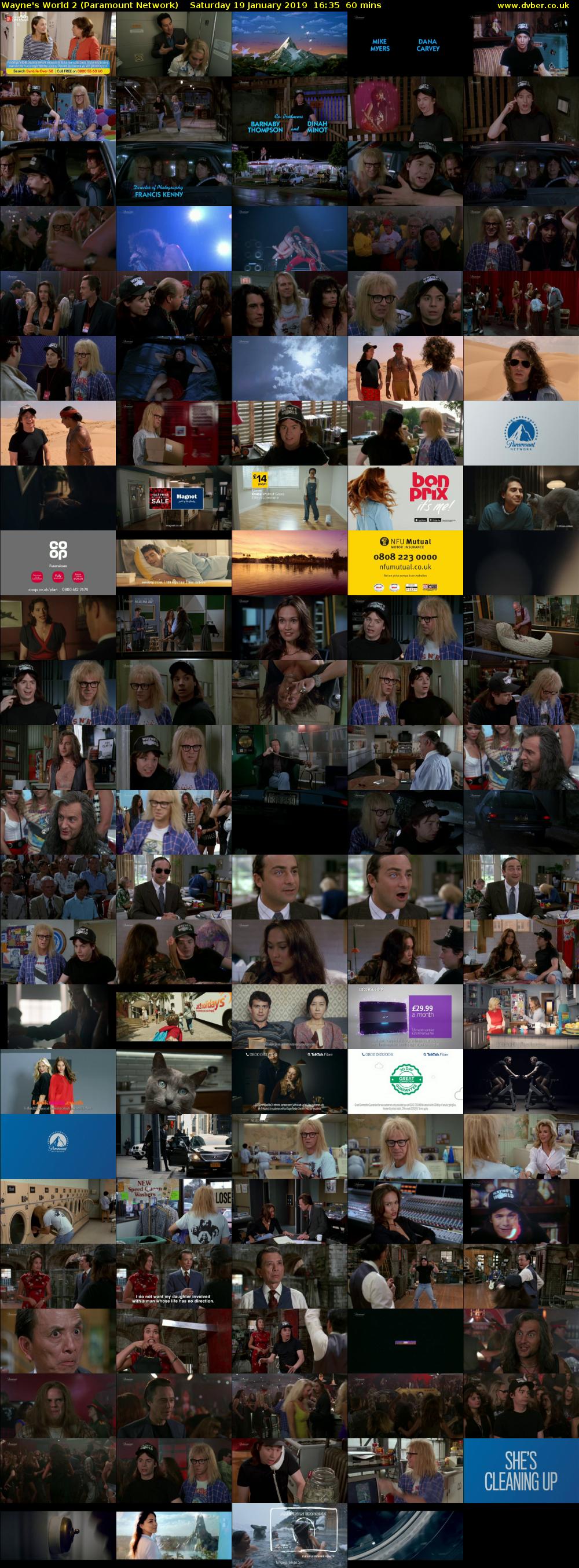 Wayne's World 2 (Paramount Network) Saturday 19 January 2019 16:35 - 17:35