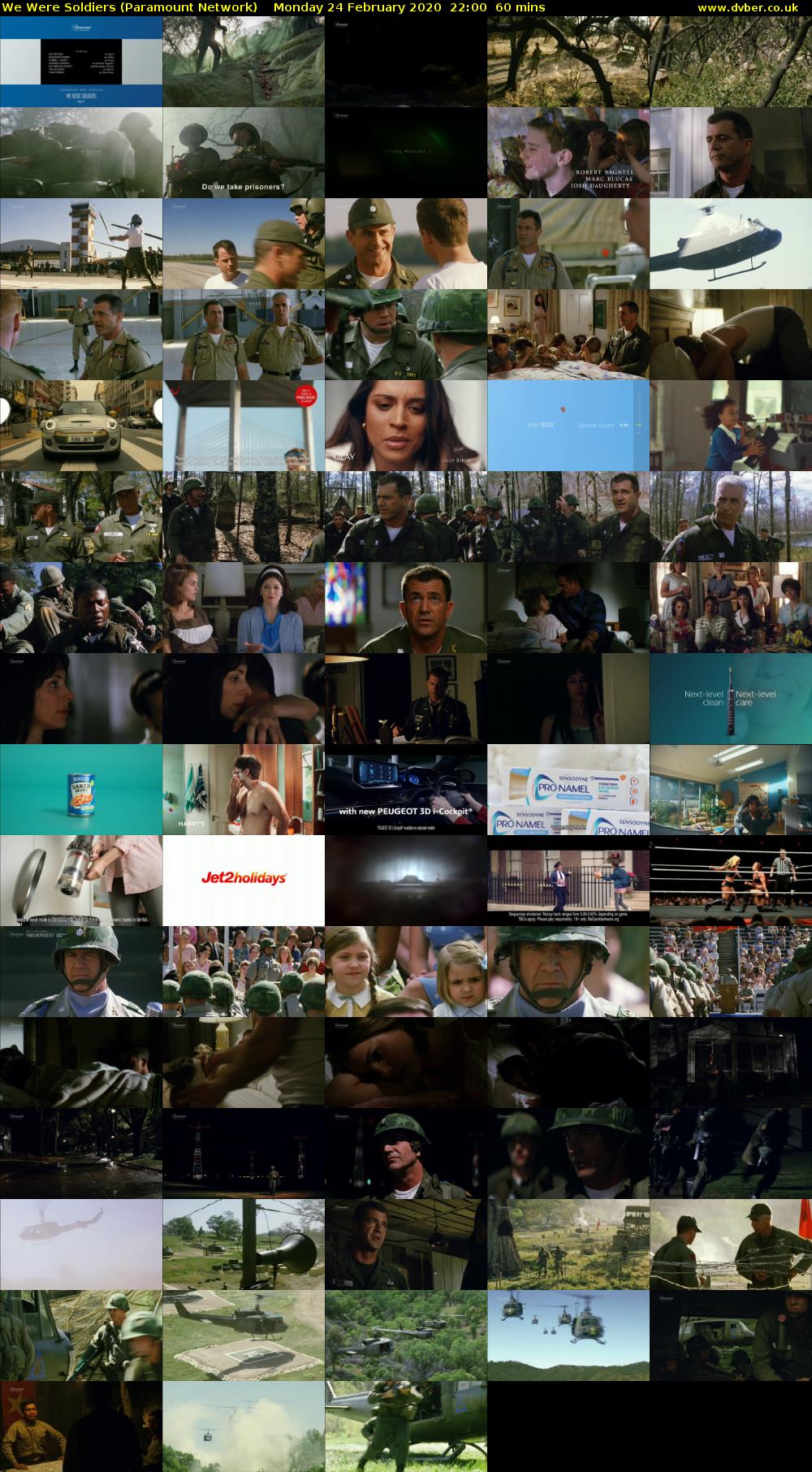 We Were Soldiers (Paramount Network) Monday 24 February 2020 22:00 - 23:00