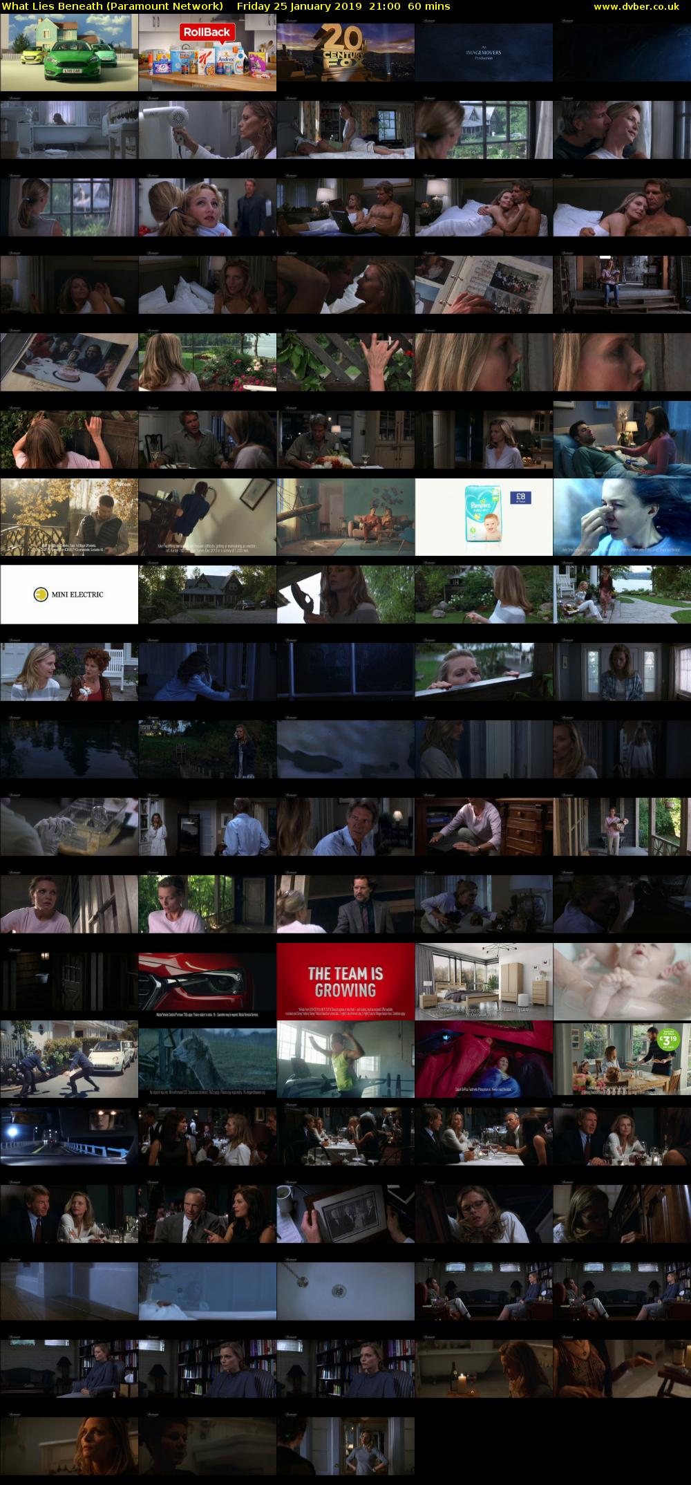 What Lies Beneath (Paramount Network) Friday 25 January 2019 21:00 - 22:00