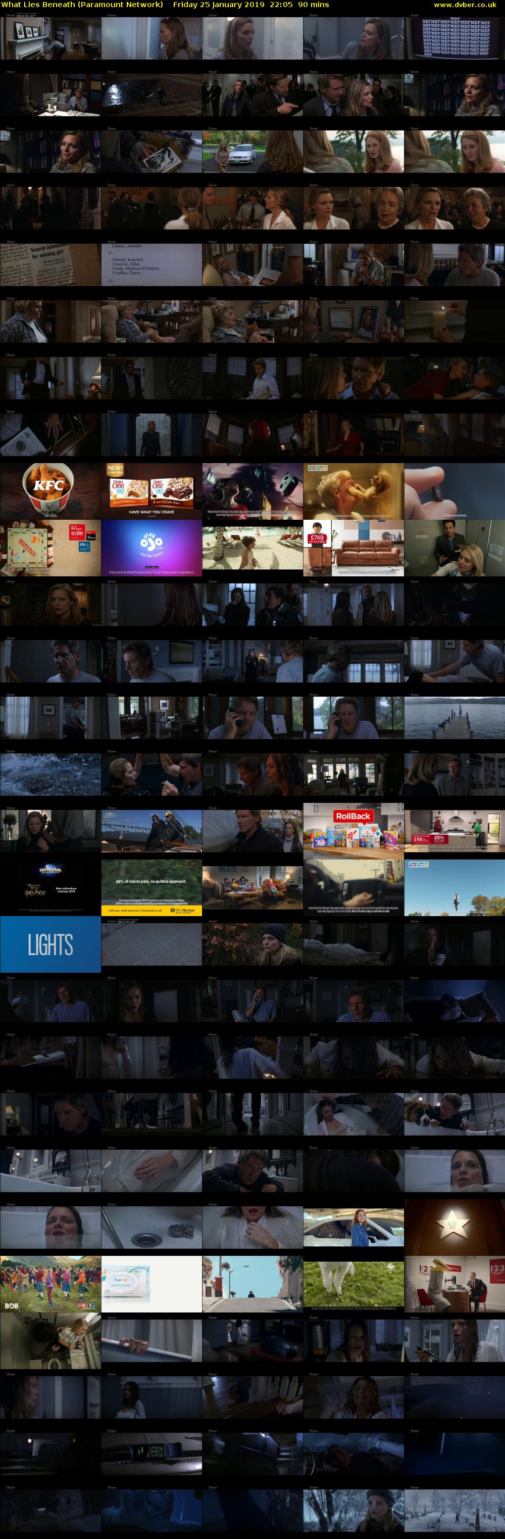 What Lies Beneath (Paramount Network) Friday 25 January 2019 22:05 - 23:35