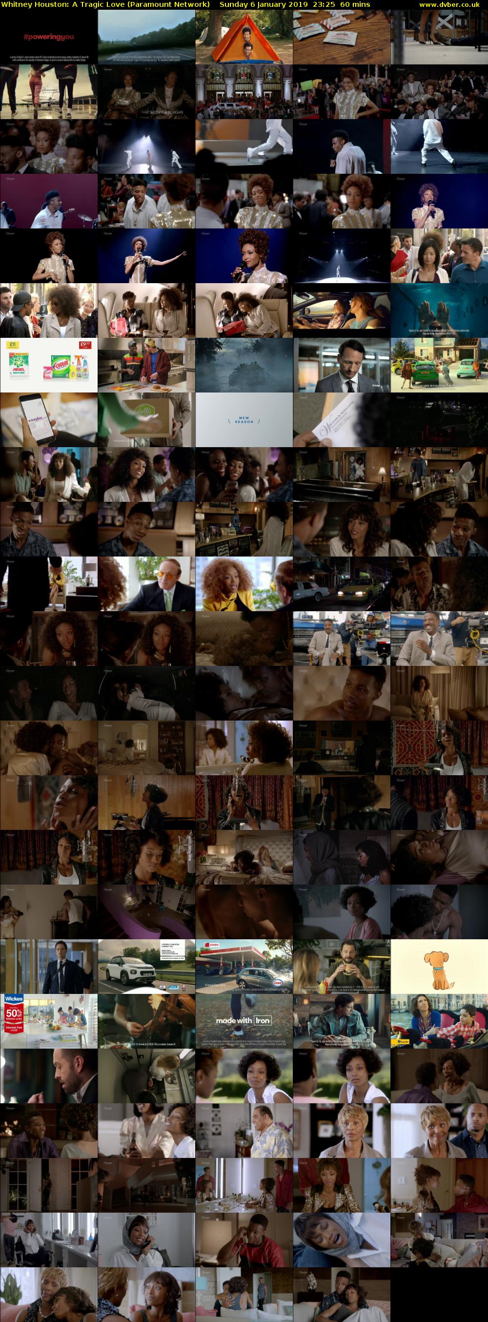 Whitney Houston: A Tragic Love (Paramount Network) Sunday 6 January 2019 23:25 - 00:25