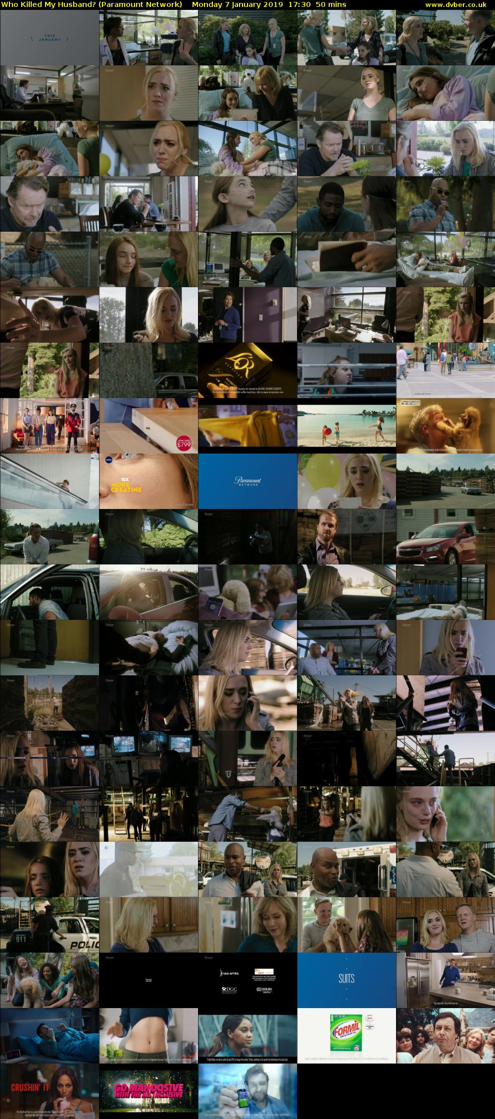 Who Killed My Husband? (Paramount Network) Monday 7 January 2019 17:30 - 18:20