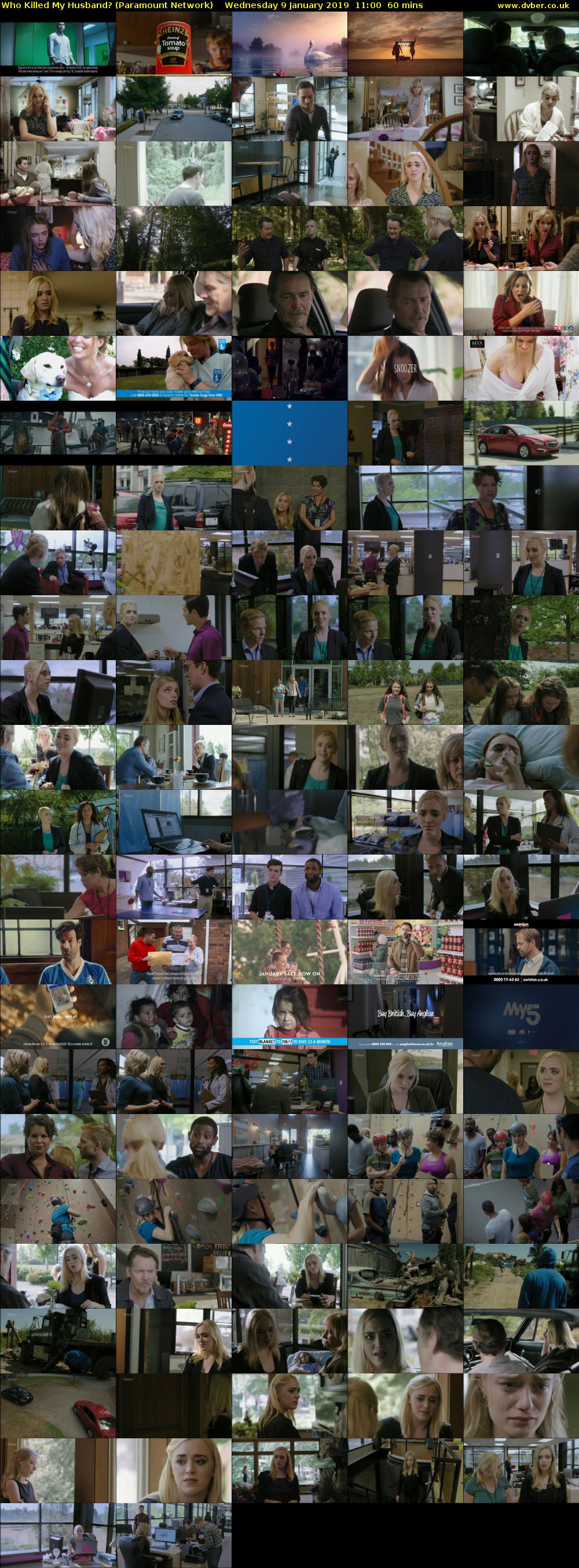 Who Killed My Husband? (Paramount Network) Wednesday 9 January 2019 11:00 - 12:00