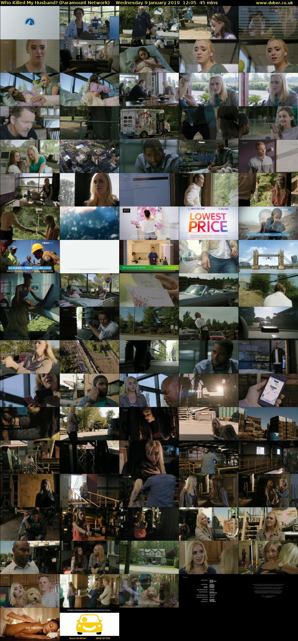 Who Killed My Husband? (Paramount Network) Wednesday 9 January 2019 12:05 - 12:50