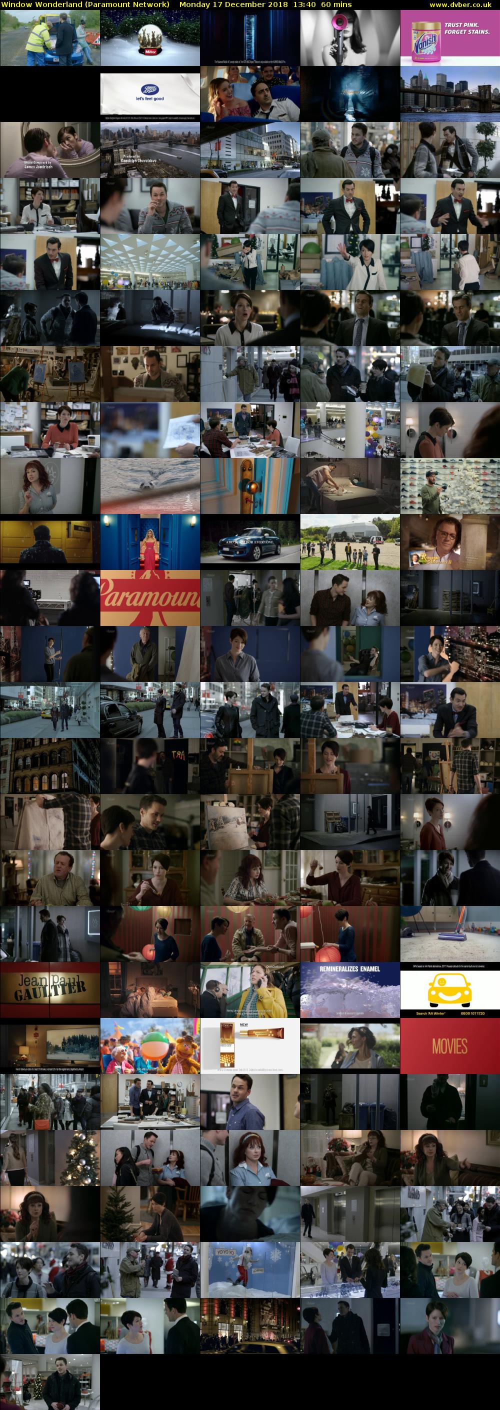 Window Wonderland (Paramount Network) Monday 17 December 2018 13:40 - 14:40