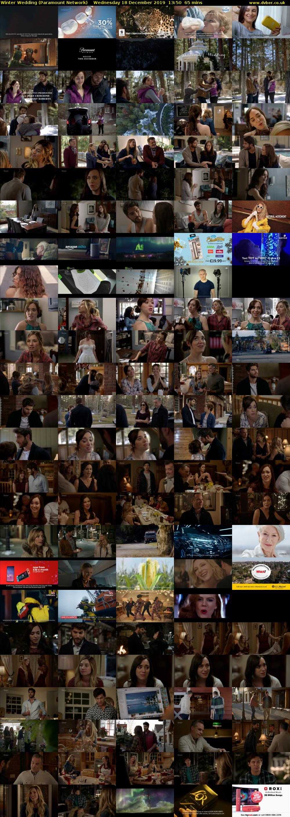 Winter Wedding (Paramount Network) Wednesday 18 December 2019 13:50 - 14:55