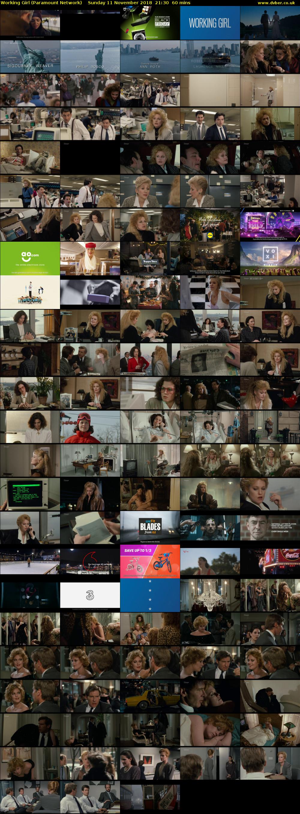 Working Girl (Paramount Network) Sunday 11 November 2018 21:30 - 22:30