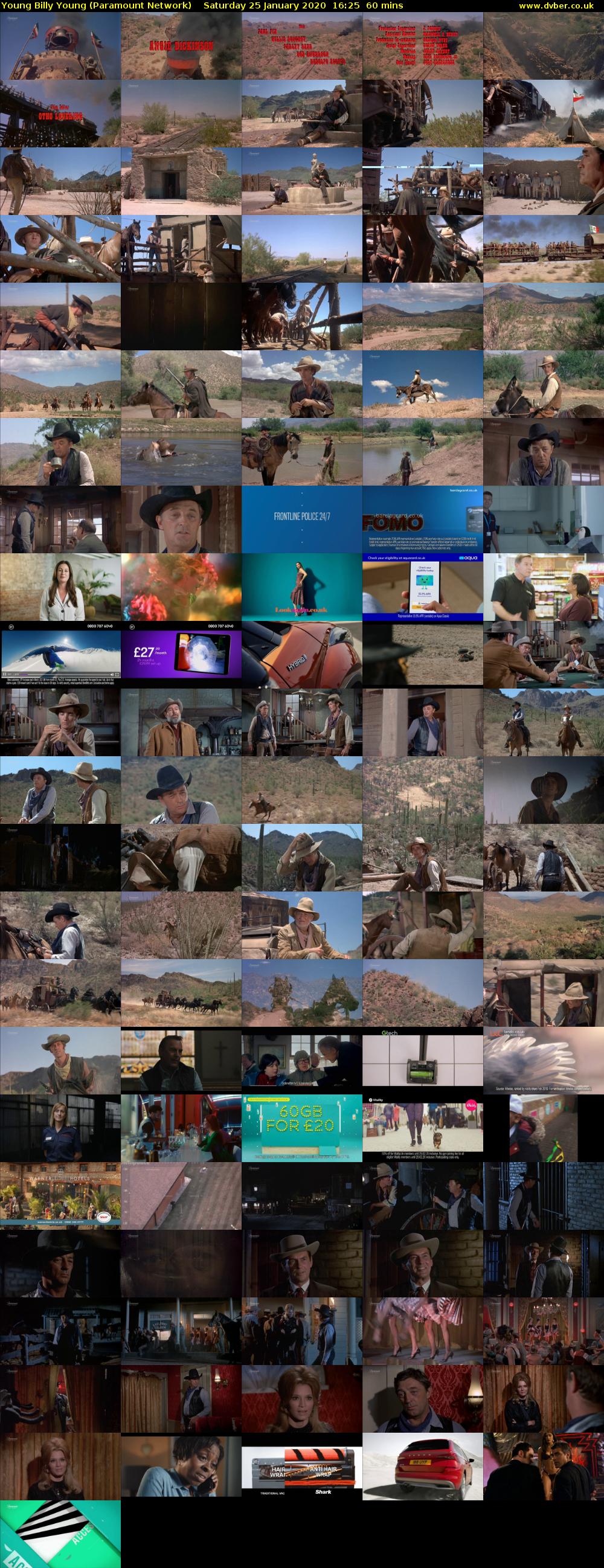 Young Billy Young (Paramount Network) Saturday 25 January 2020 16:25 - 17:25