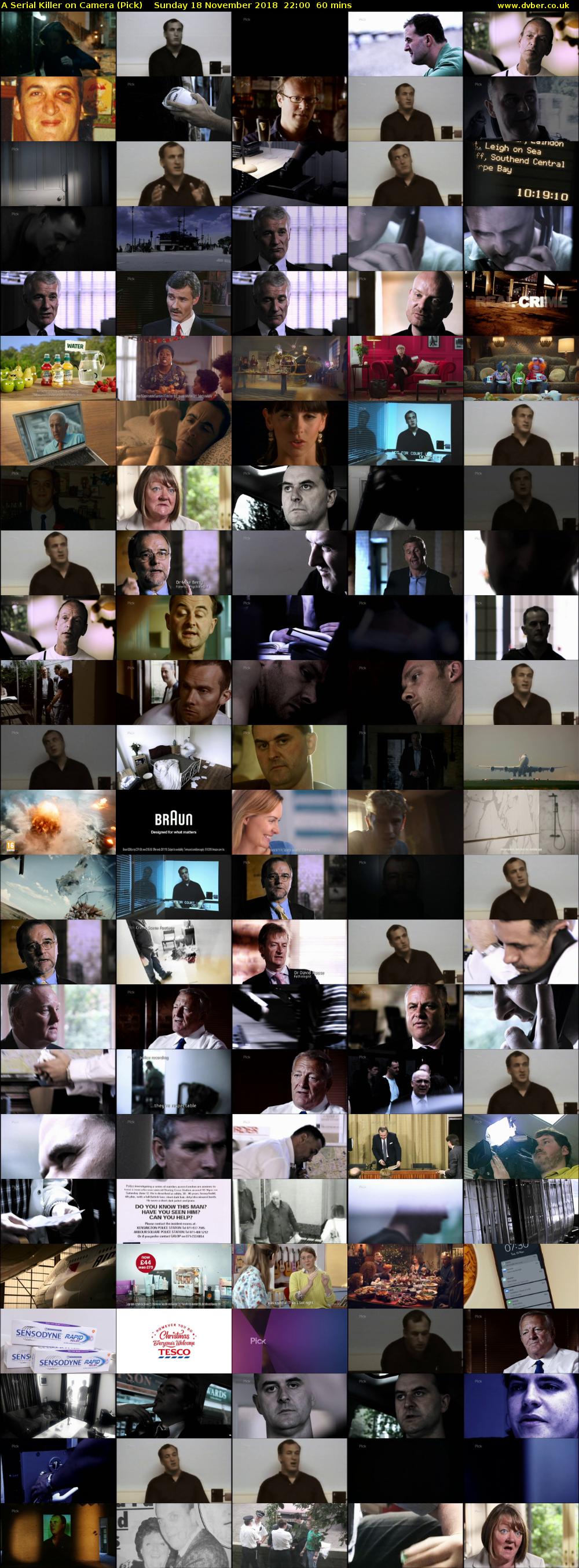 A Serial Killer on Camera (Pick) Sunday 18 November 2018 22:00 - 23:00