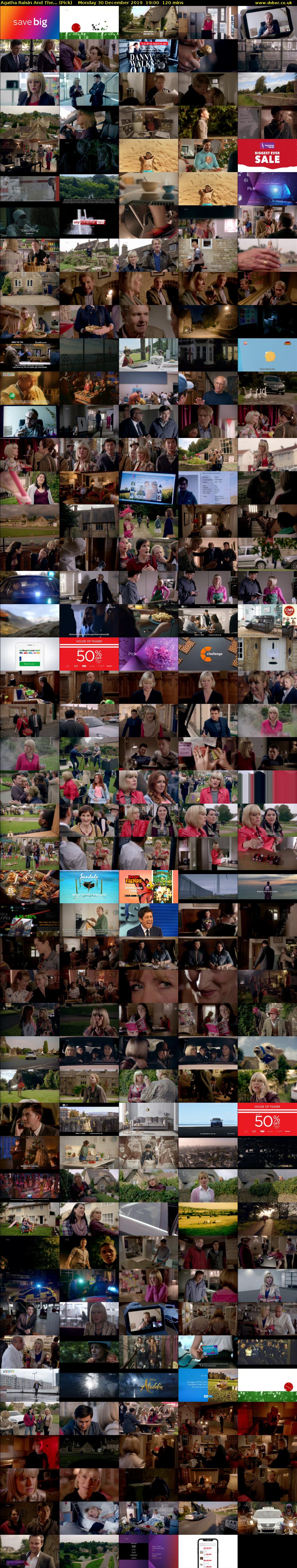 Agatha Raisin And The... (Pick) Monday 30 December 2019 19:00 - 21:00