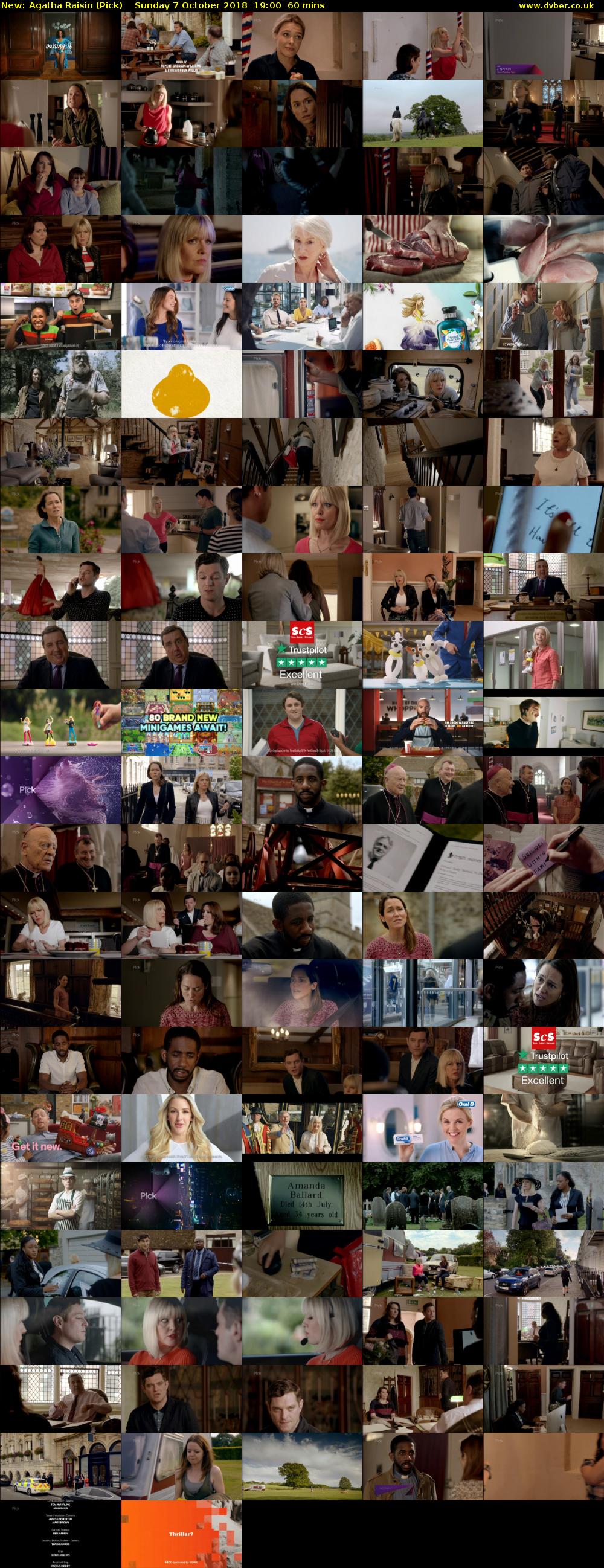 Agatha Raisin (Pick) Sunday 7 October 2018 19:00 - 20:00