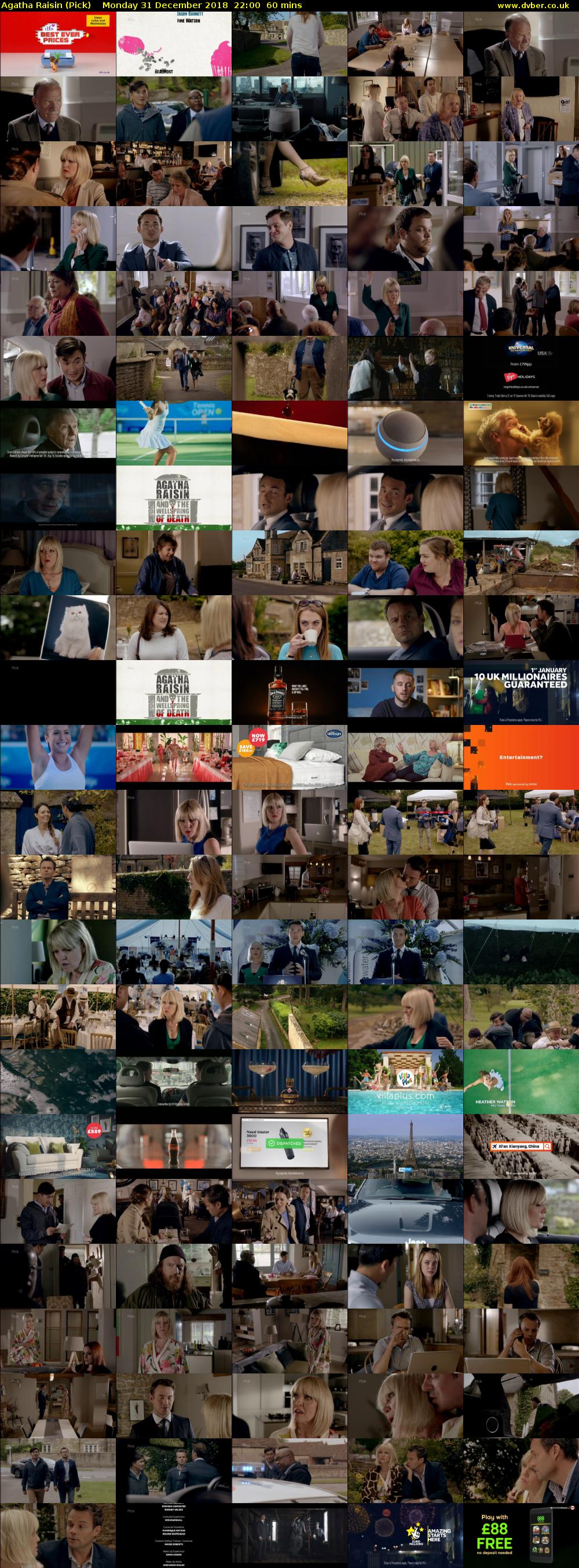 Agatha Raisin (Pick) Monday 31 December 2018 22:00 - 23:00