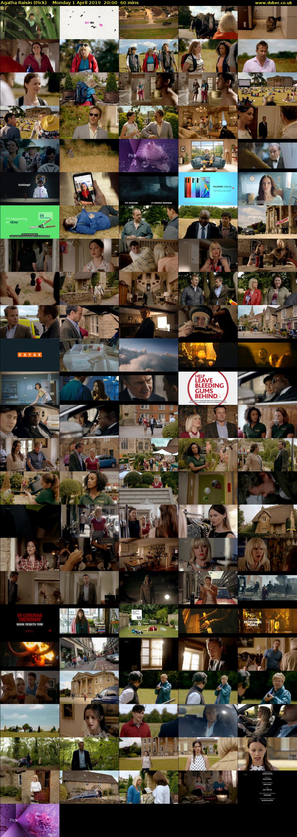 Agatha Raisin (Pick) Monday 1 April 2019 20:00 - 21:00