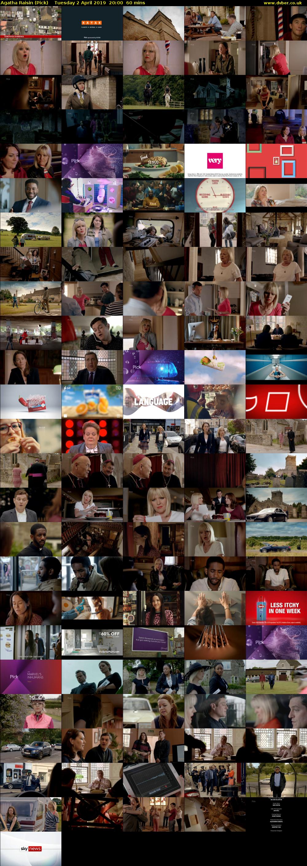 Agatha Raisin (Pick) Tuesday 2 April 2019 20:00 - 21:00