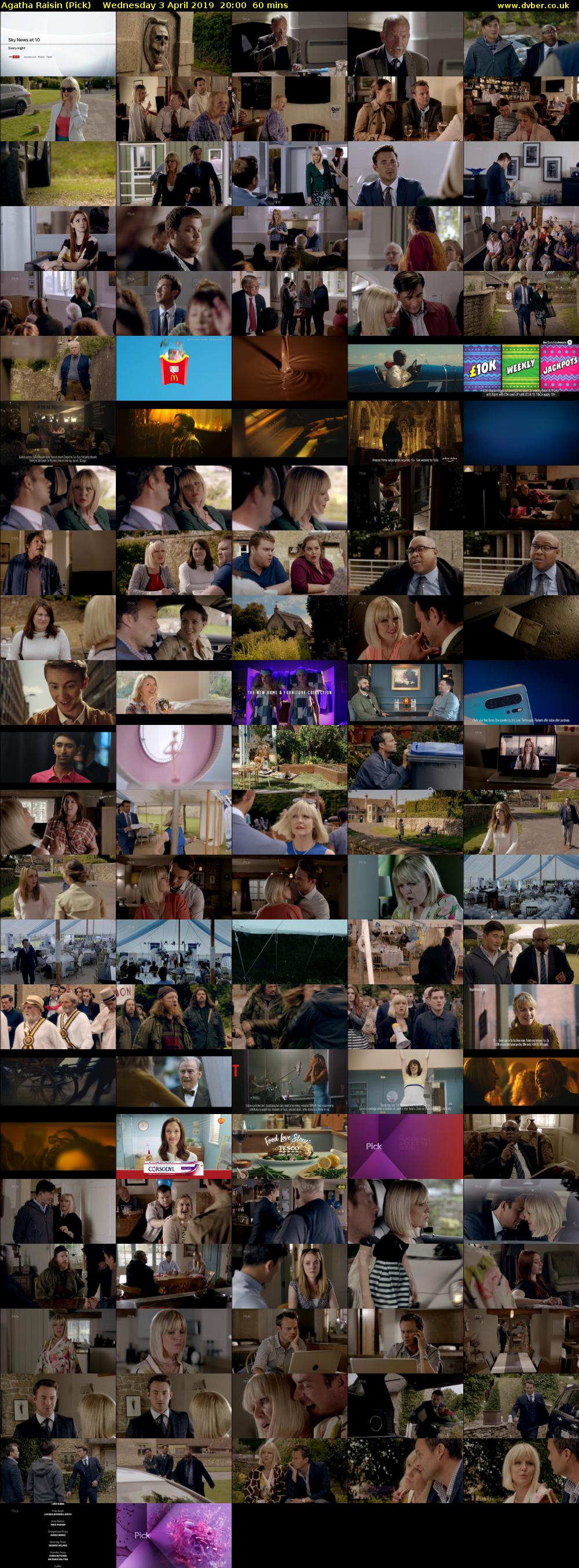 Agatha Raisin (Pick) Wednesday 3 April 2019 20:00 - 21:00