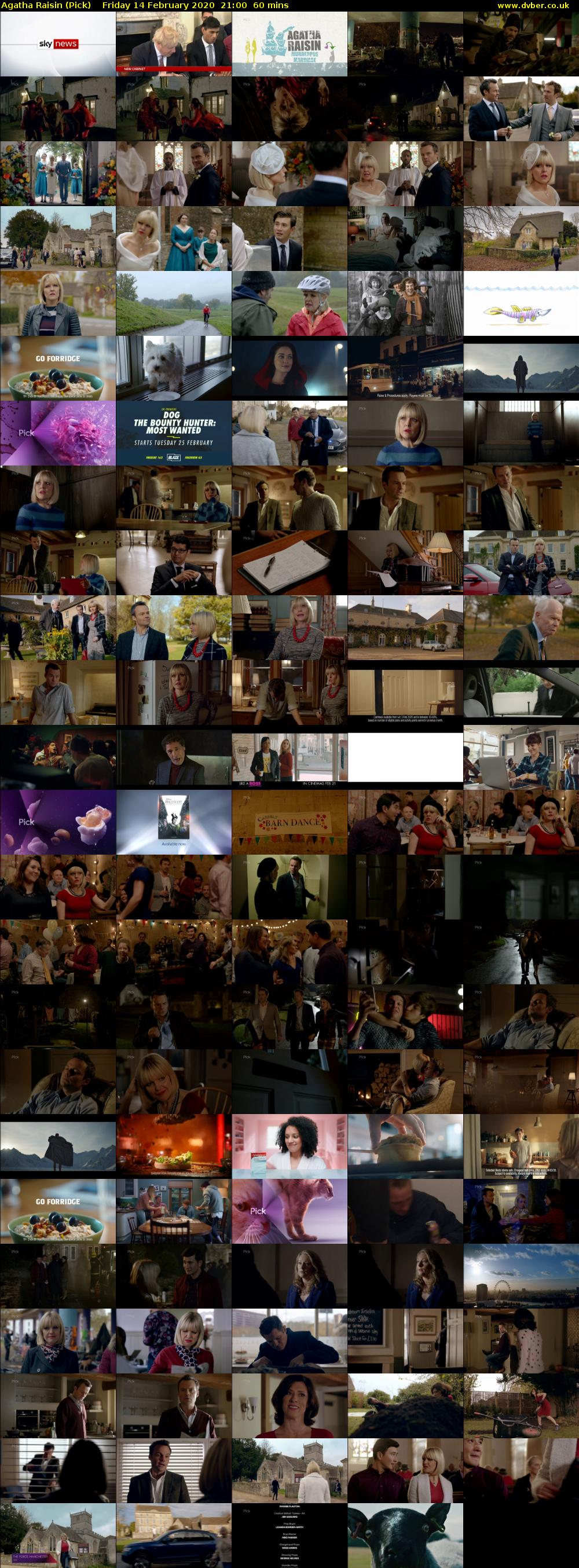 Agatha Raisin (Pick) Friday 14 February 2020 21:00 - 22:00