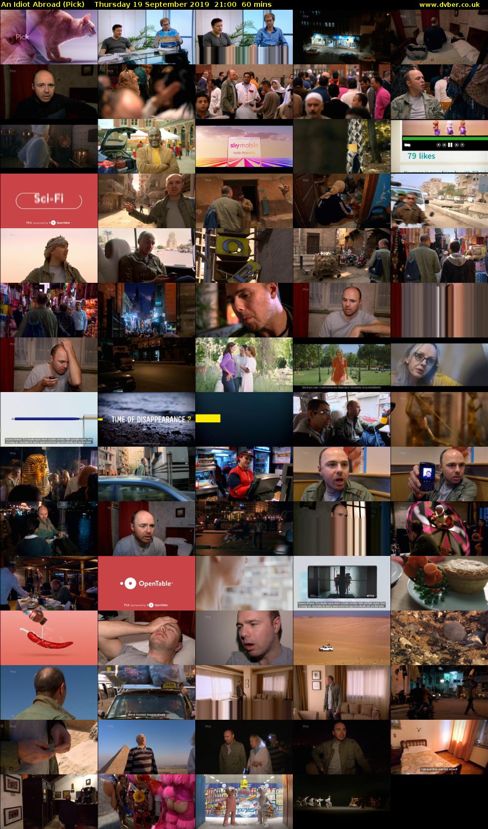 An Idiot Abroad (Pick) Thursday 19 September 2019 21:00 - 22:00