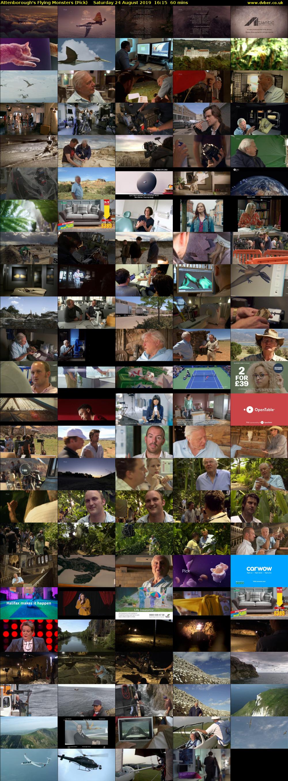 Attenborough's Flying Monsters (Pick) Saturday 24 August 2019 16:15 - 17:15