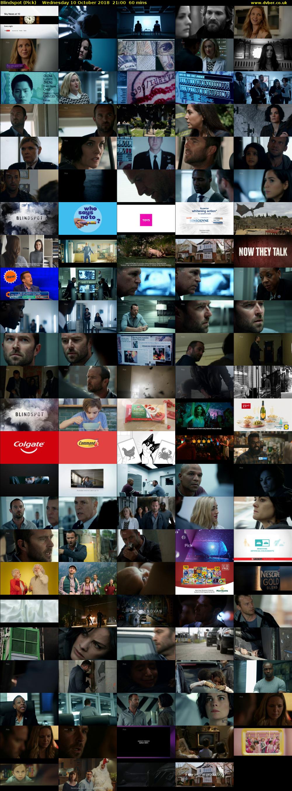 Blindspot (Pick) Wednesday 10 October 2018 21:00 - 22:00