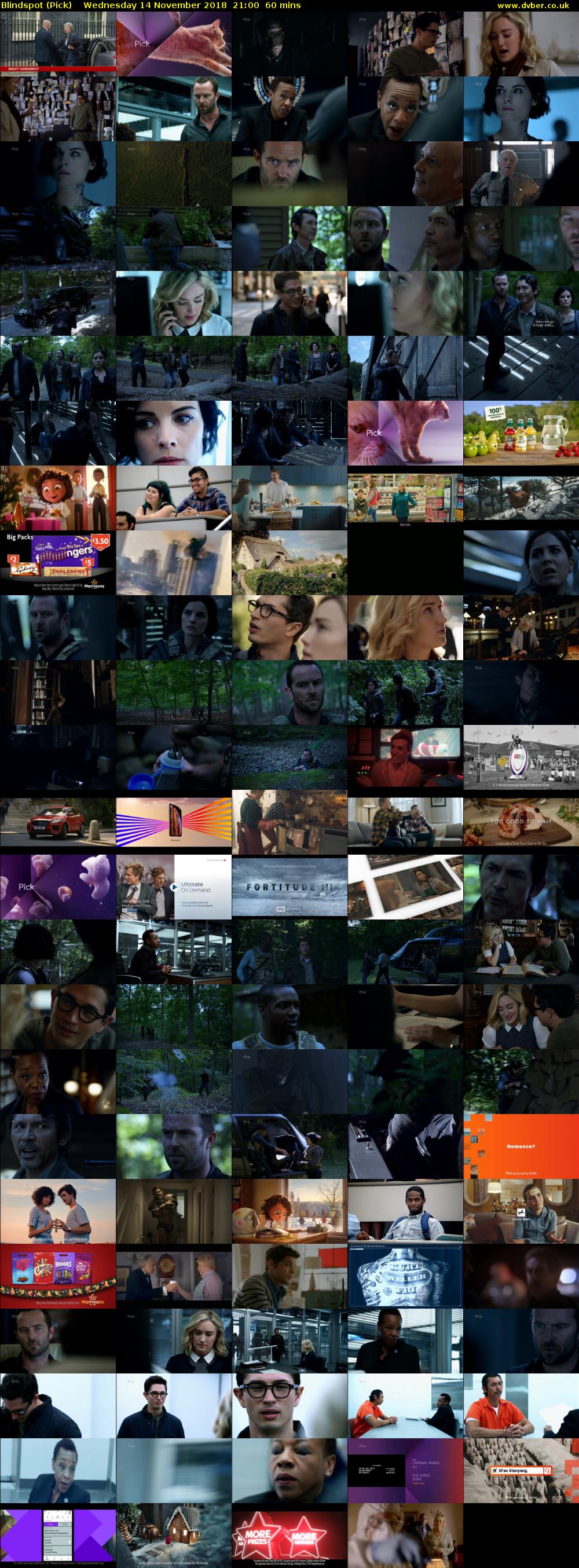 Blindspot (Pick) Wednesday 14 November 2018 21:00 - 22:00