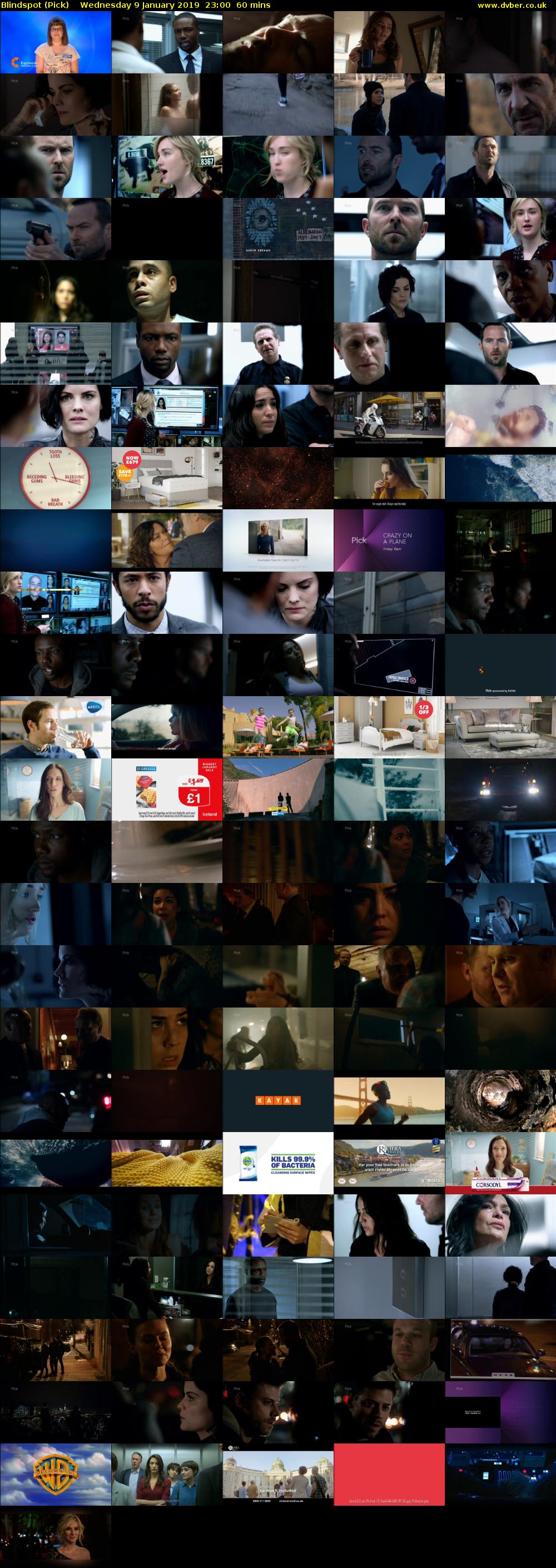 Blindspot (Pick) Wednesday 9 January 2019 23:00 - 00:00