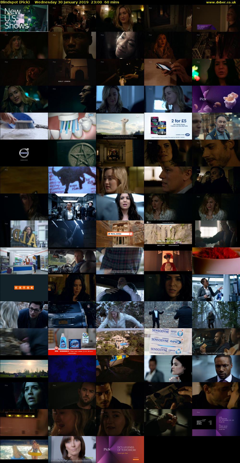 Blindspot (Pick) Wednesday 30 January 2019 23:00 - 00:00