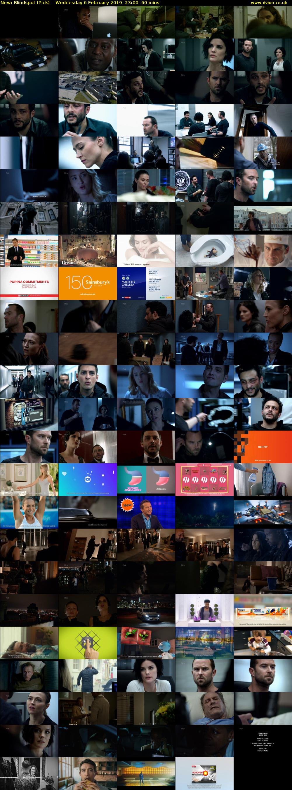 Blindspot (Pick) Wednesday 6 February 2019 23:00 - 00:00