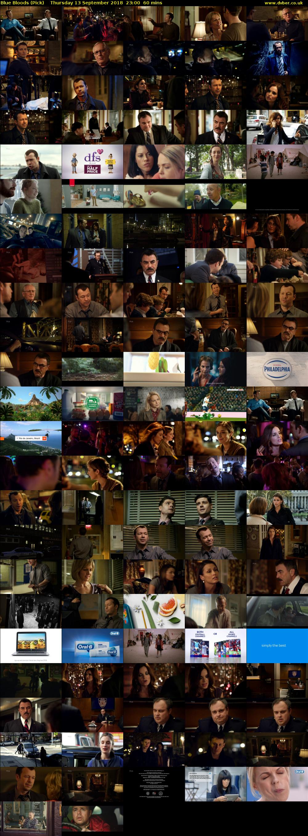 Blue Bloods (Pick) Thursday 13 September 2018 23:00 - 00:00